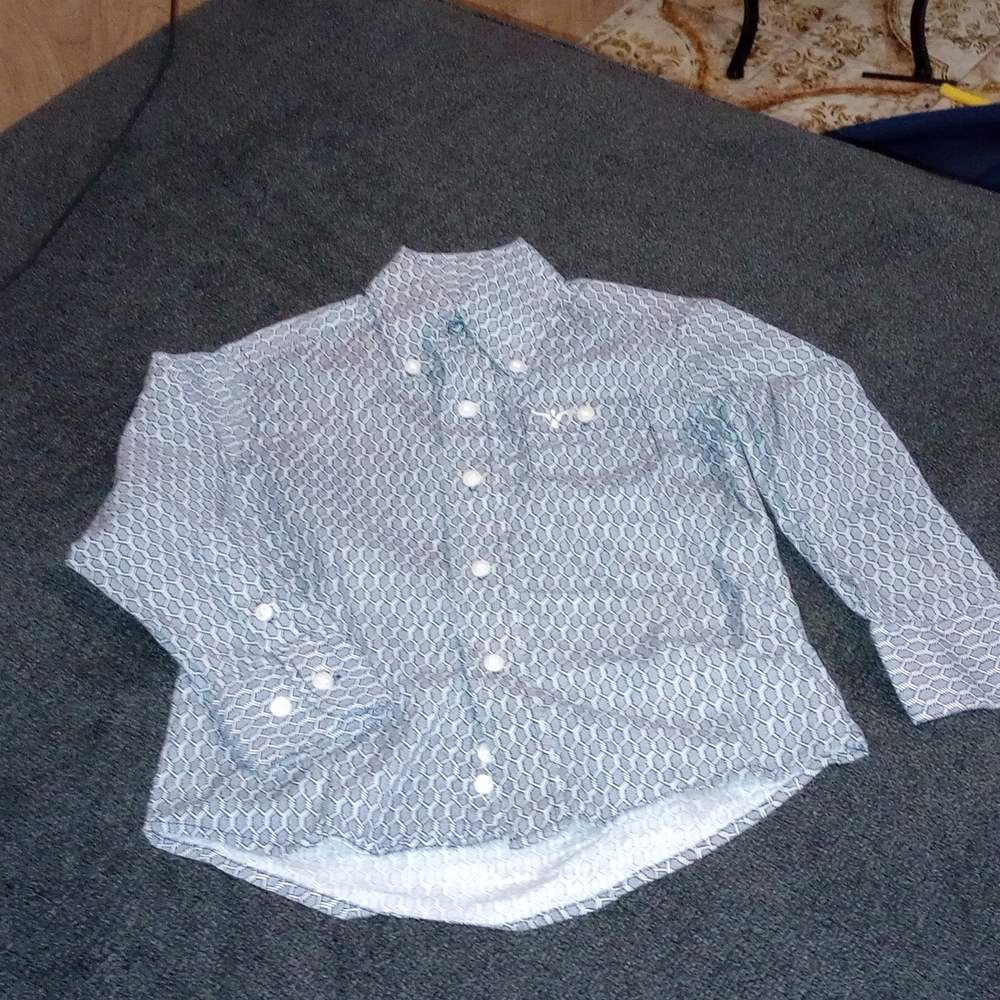Toddler western button down shirt